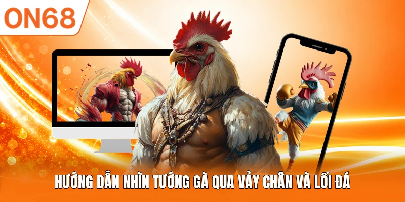 Hướng dẫn nhìn tướng gà qua vảy chân và lối đá