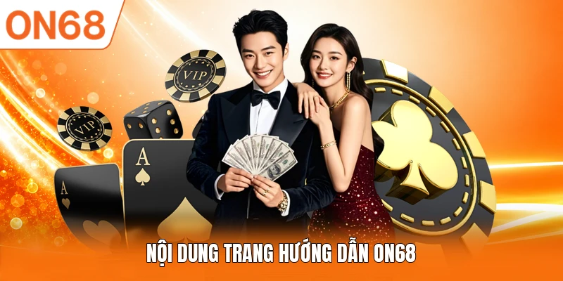 Nội dung trang hướng dẫn ON68